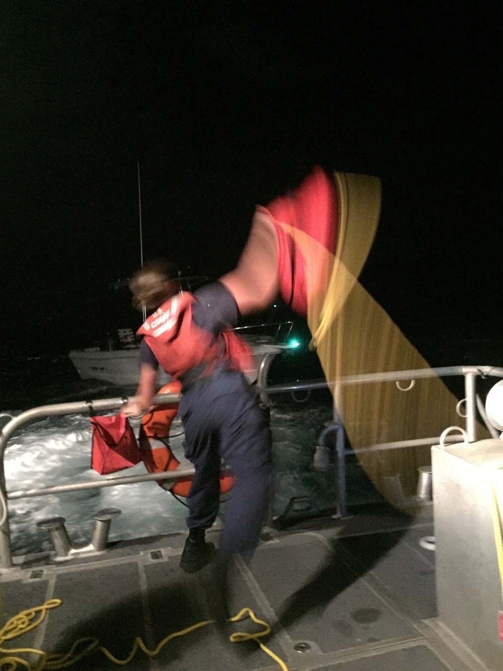Coast Guard rescues disabled fisherman 25 miles west Egmont Key, Fla.