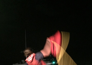 Coast Guard rescues disabled fisherman 25 miles west Egmont Key, Fla.