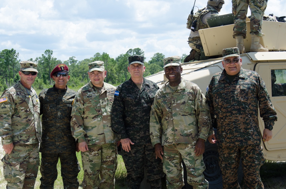 Regional, international partners tour Florida Guard facilities