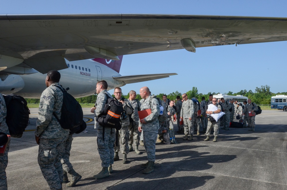 Mainbody group of personnel depart for TSP deployment