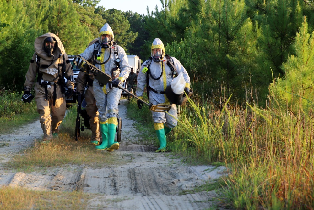 MCAS Cherry Point EOD, CBRN Marines train to neutralize threats