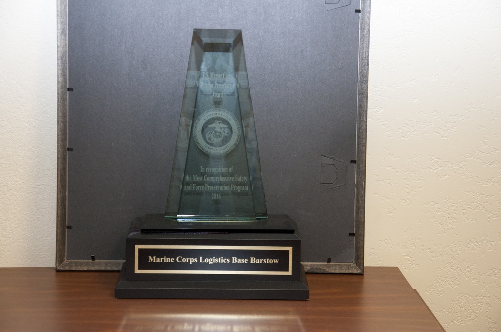Culture of safety earns MCLB Barstow another award