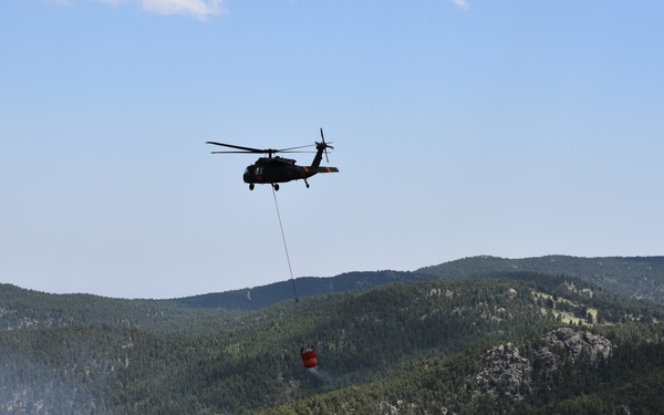 Colorado National Guard responds to Cold Springs fire