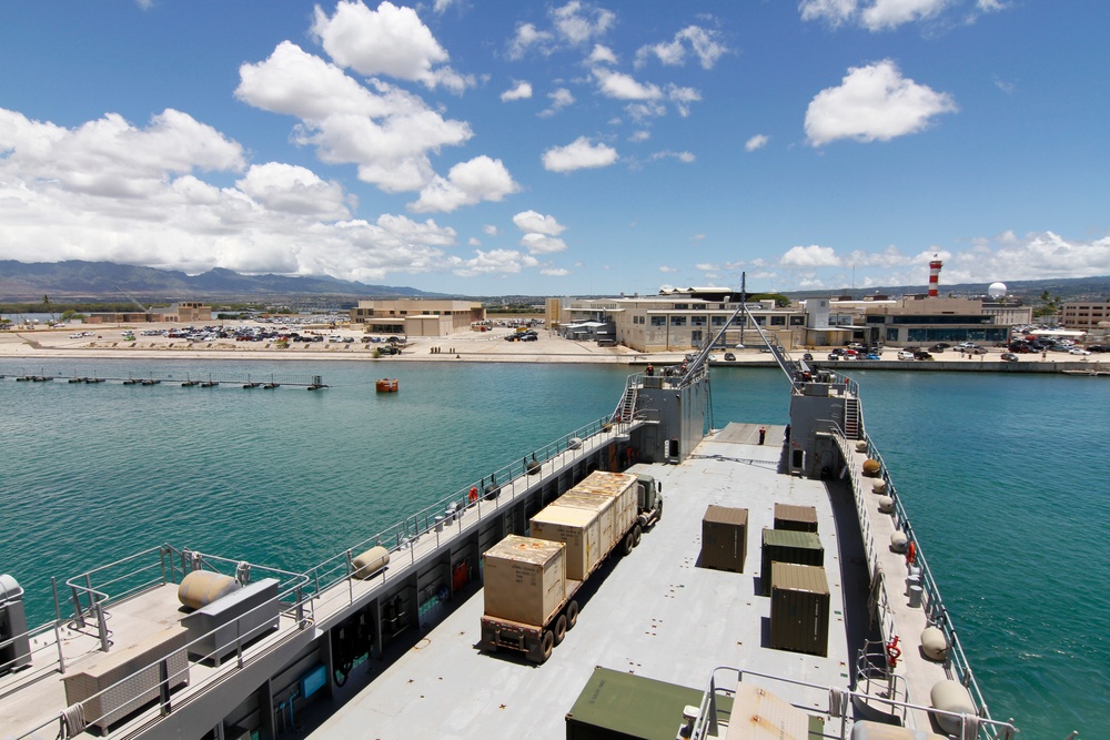 Army mariners support humanitarian assistance/ disaster relief exercise during RIMPAC 2016