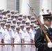 Japan Training Squadron commander lays a wreath at the Tomb of the Unknown Soldier in Arlington National Cemtery