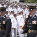Japan Training Squadron commander lays a wreath at the Tomb of the Unknown Soldier in Arlington National Cemtery