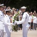Japan Training Squadron commander lays a wreath at the Tomb of the Unknown Soldier in Arlington National Cemtery