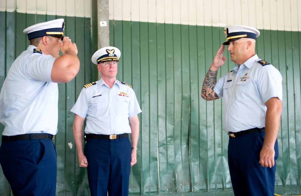 Coast Guard Station Freeport welcomes new commander