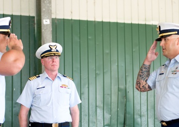 Coast Guard Station Freeport welcomes new commander