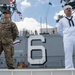 America Mans the Rails while leaving Joint Base Pearl Harbor-Hickam for RIMPAC 2016