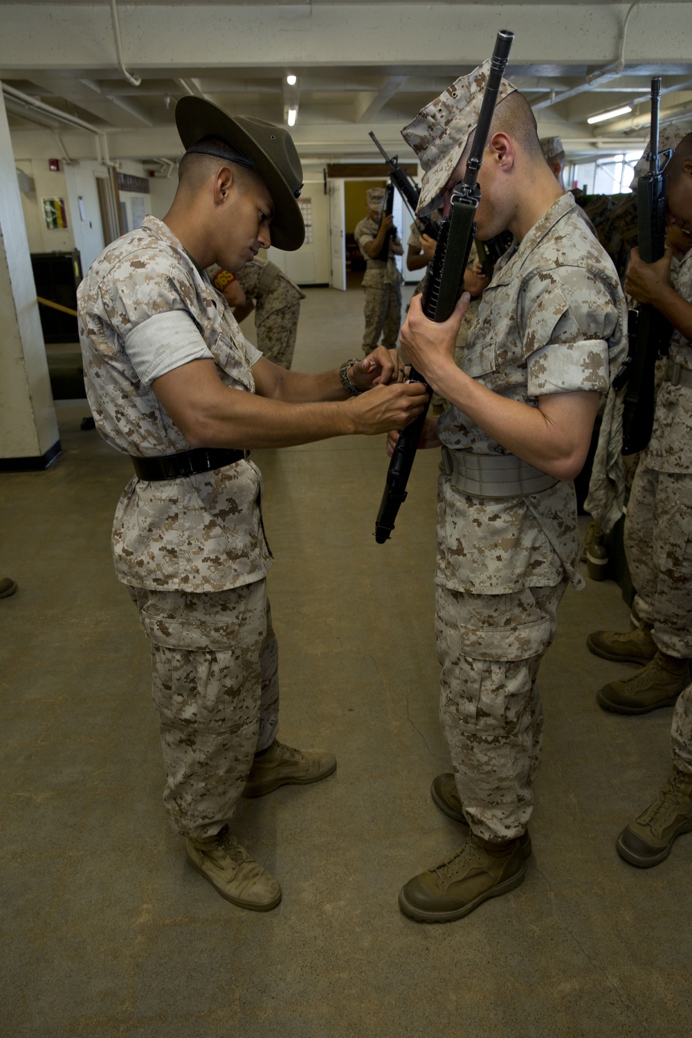 Company D Series Commander Inspection