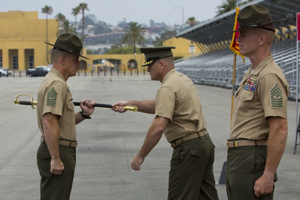 Recruit Training Regiment Relief and Appointment Ceremony