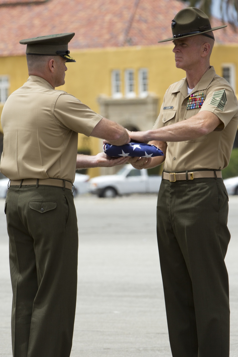 Recruit Training Regiment Relief and Appointment Ceremony
