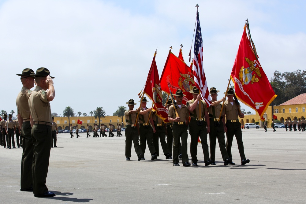 Recruit Training Regiment Relief and Appointment Ceremony