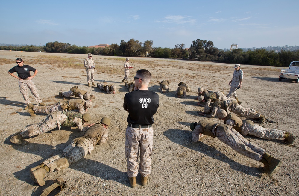 Headquarters and Service Battalion annual Super Squad Competition