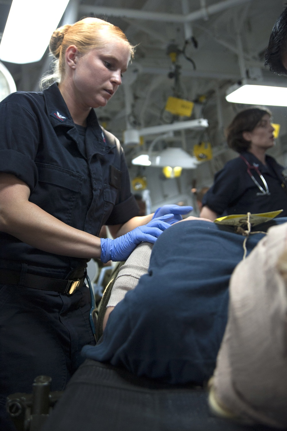 America Sailors Participate in HA/DR Training during RIMPAC 16