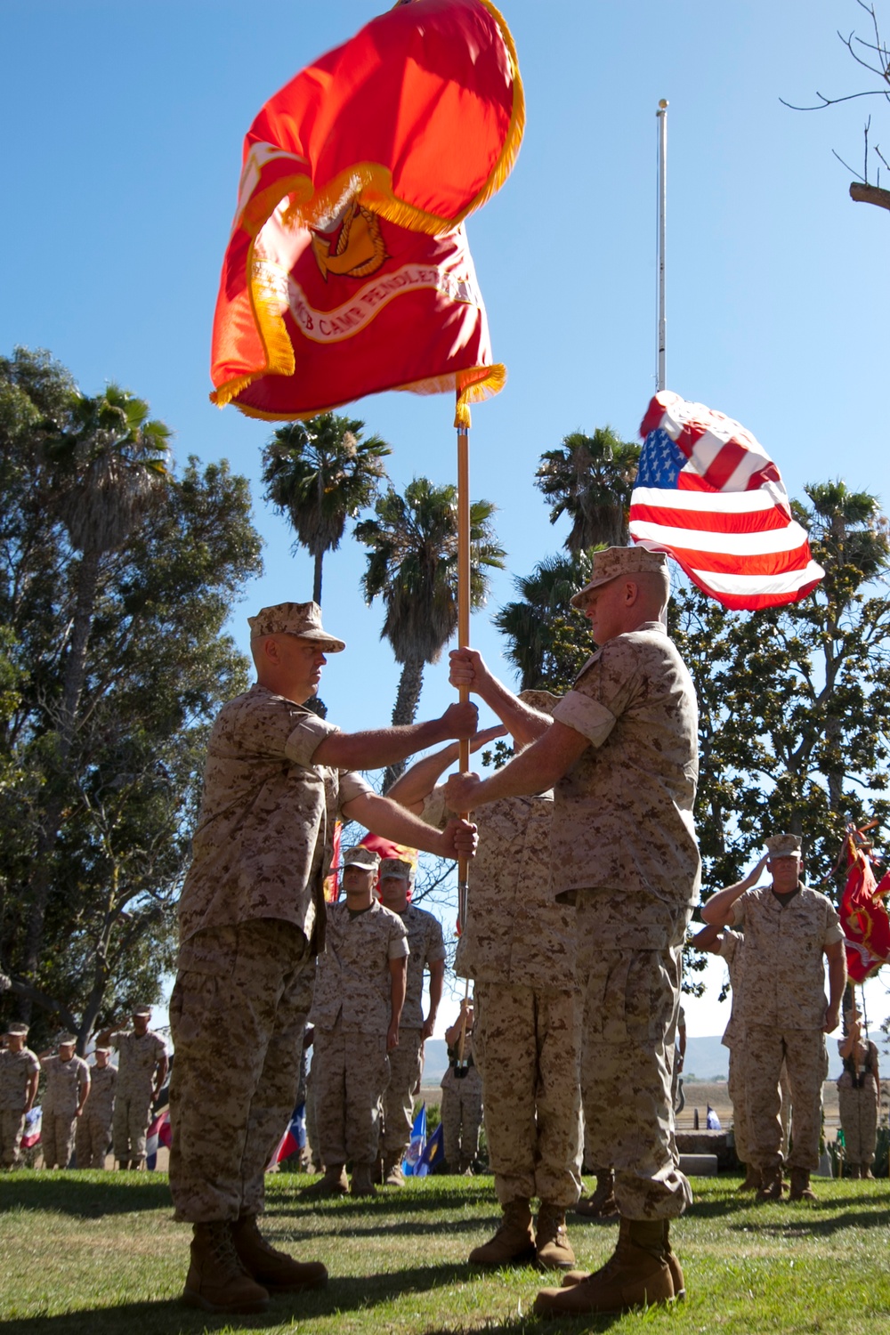 MCIWEST-MCB CG Change of Command