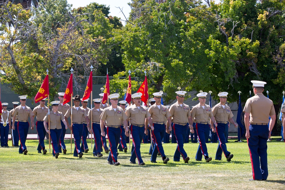 Marine Corps Recruit Depot San Diego and the Western Recruiting Region Change of Command Ceremony