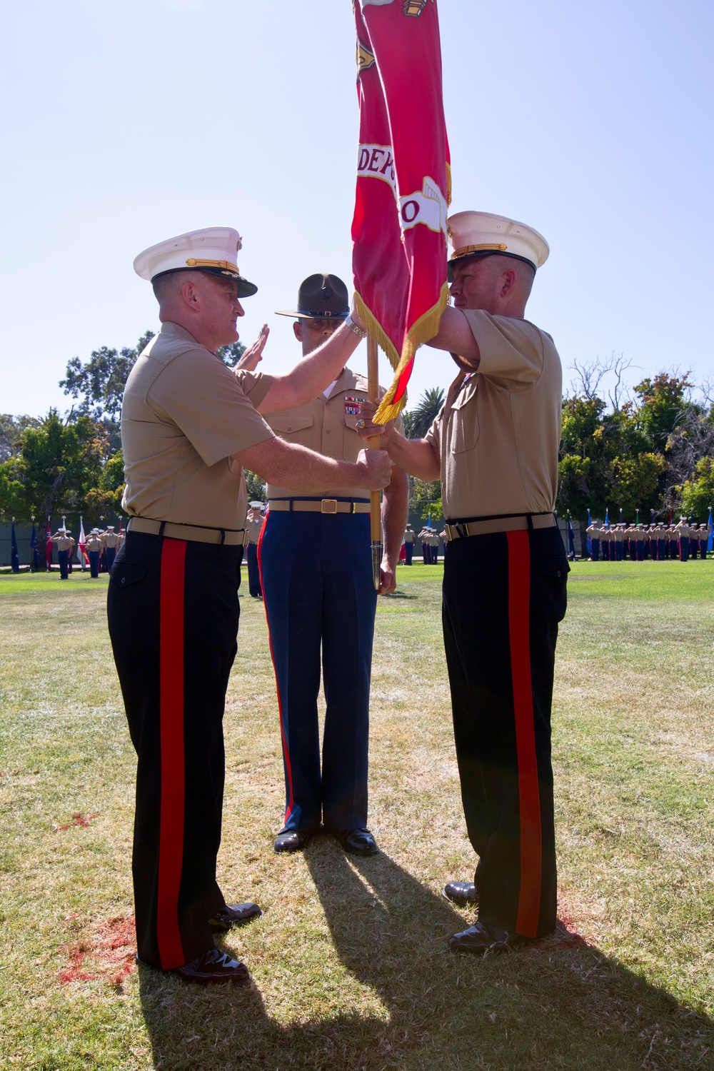 Marine Corps Recruit Depot San Diego and the Western Recruiting Region Change of Command Ceremony