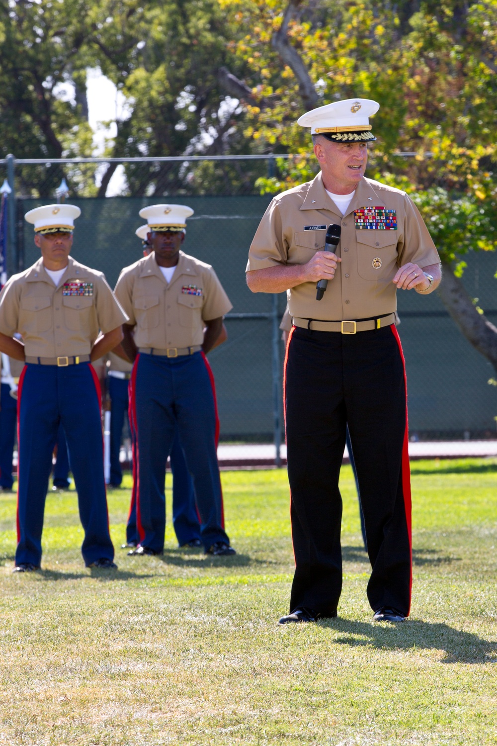 Marine Corps Recruit Depot San Diego and the Western Recruiting Region Change of Command Ceremony