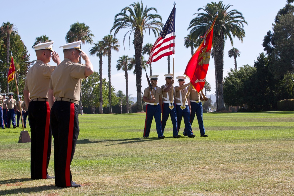 Marine Corps Recruit Depot San Diego and the Western Recruiting Region Change of Command Ceremony