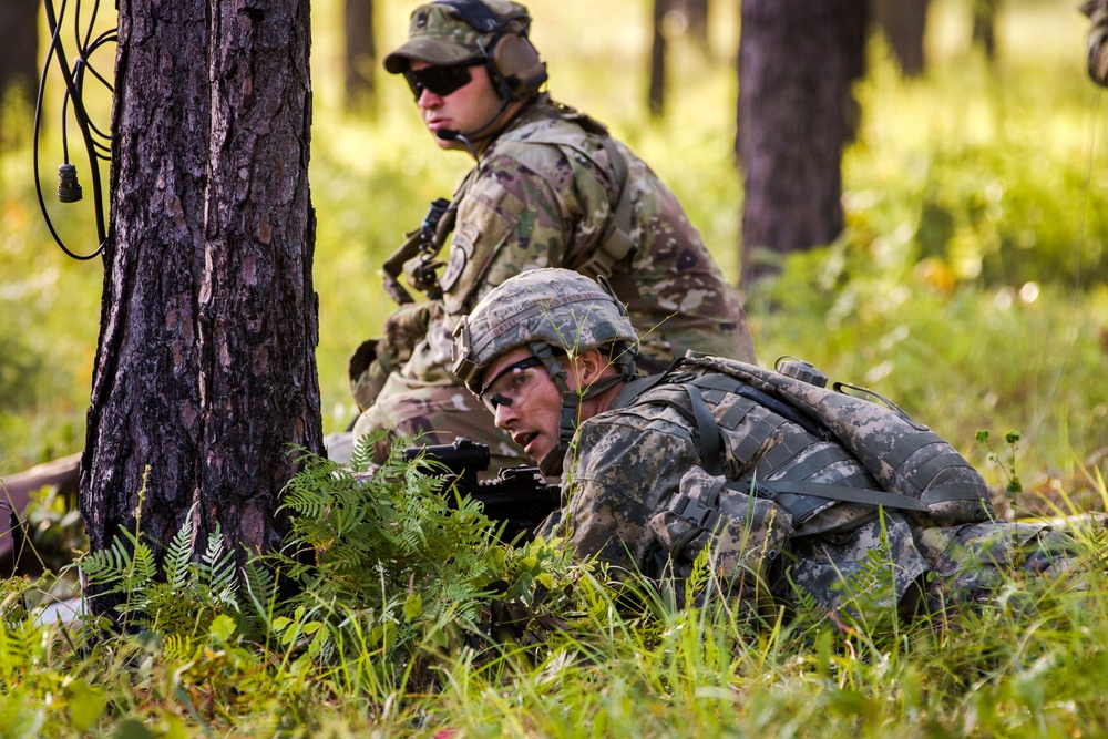 Guard Soldiers Go Live at JRTC