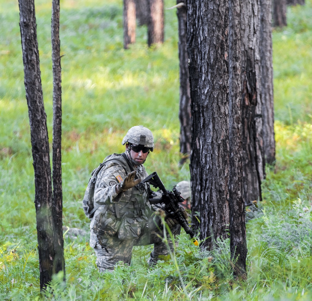 Guard Soldiers Go Live at JRTC