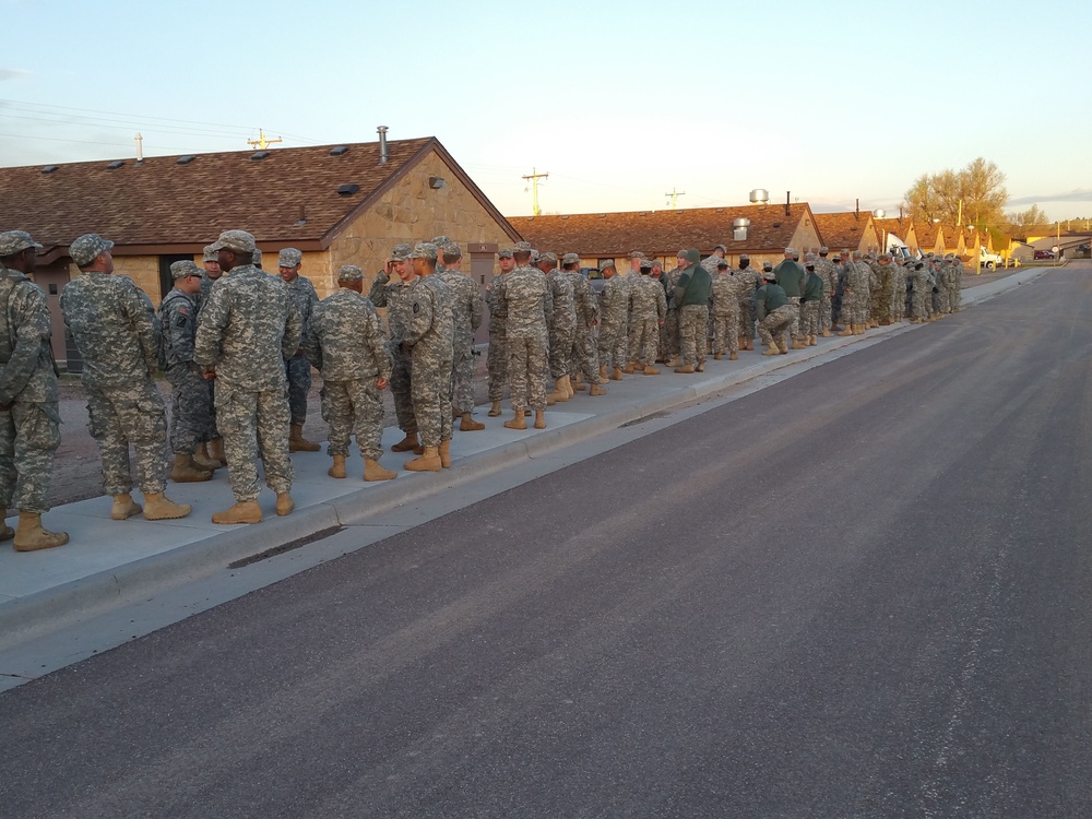 340th BSB trains with 65th Fires Brigade in Wyoming