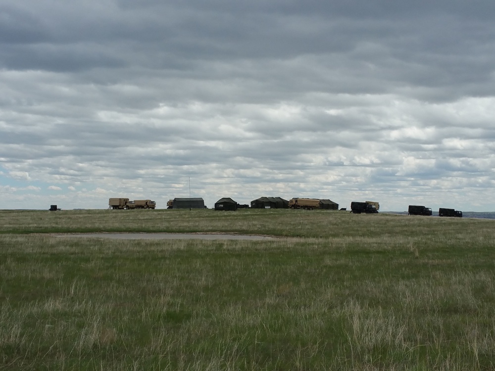 340th BSB trains with 65th Fires Brigade in Wyoming