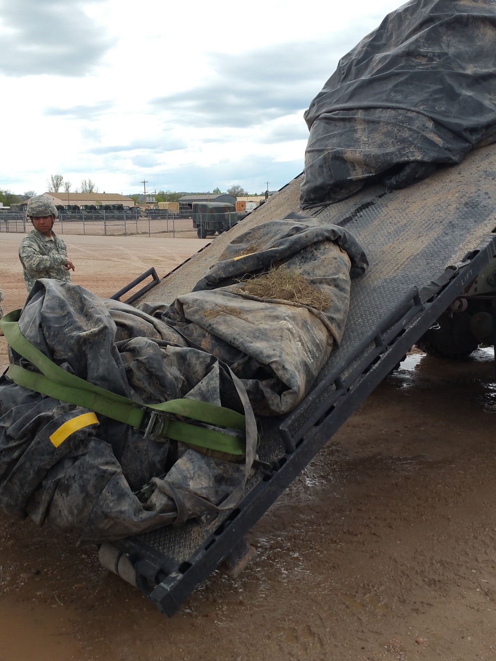 340th BSB trains with 65th Fires Brigade in Wyoming