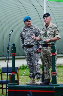 Steppe Eagle 16 opening ceremony held in U.K.