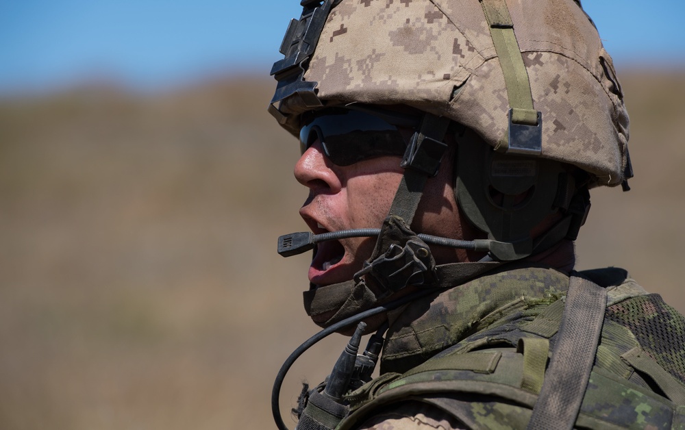 Canadian Army Soldiers, U.S. Marines Conduct Training During RIMPAC 16