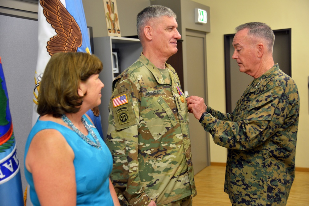 Rodriguez Receives Defense Distinguished Service Medal