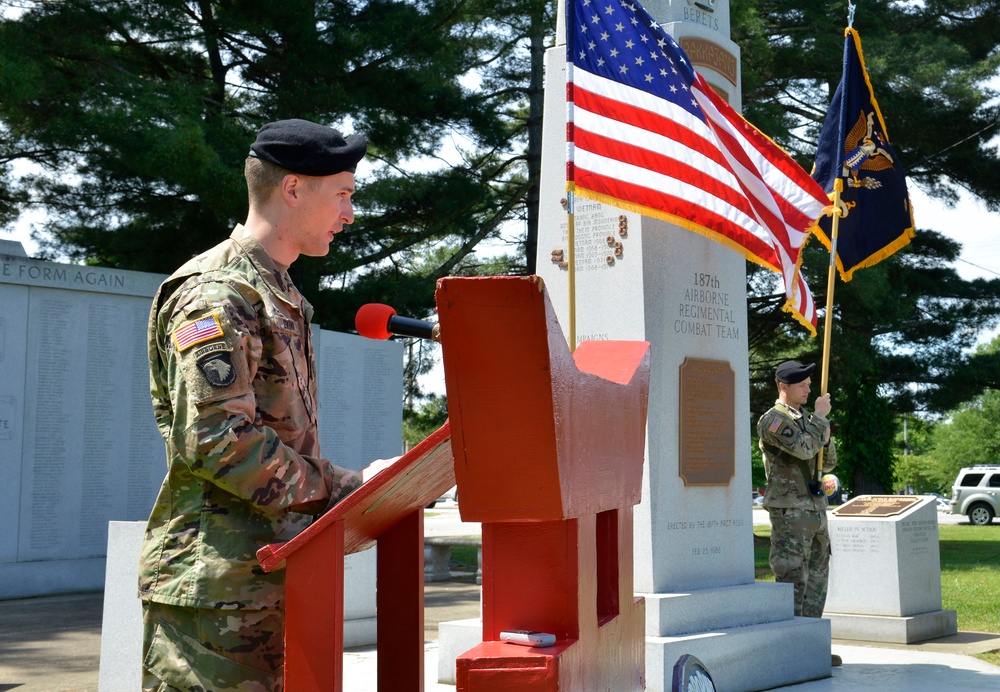 The Hamburger Hill Remembrance Ceremony