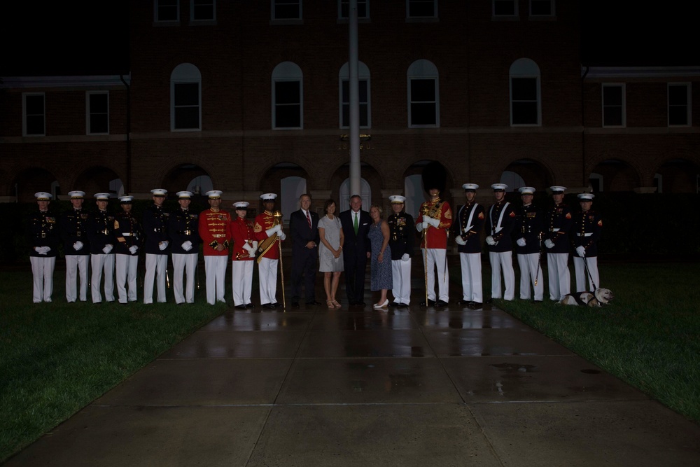 Marine Barracks Washington Evening Parade July 1, 2016