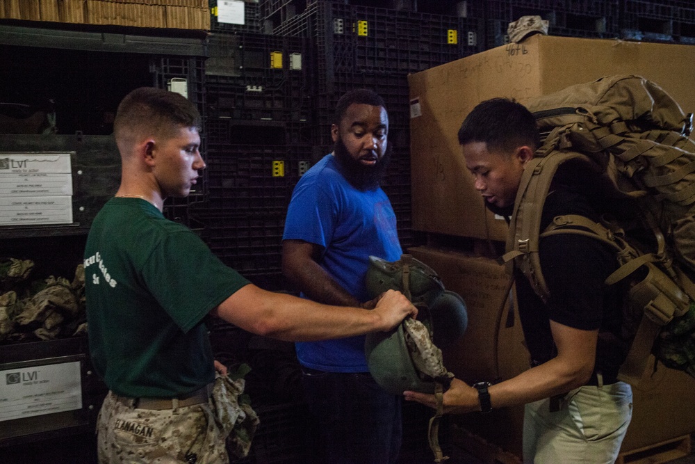 India Co. Initial Gear Supply