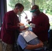 Service members provides dental care during the IRT event in Norwich, N.Y.