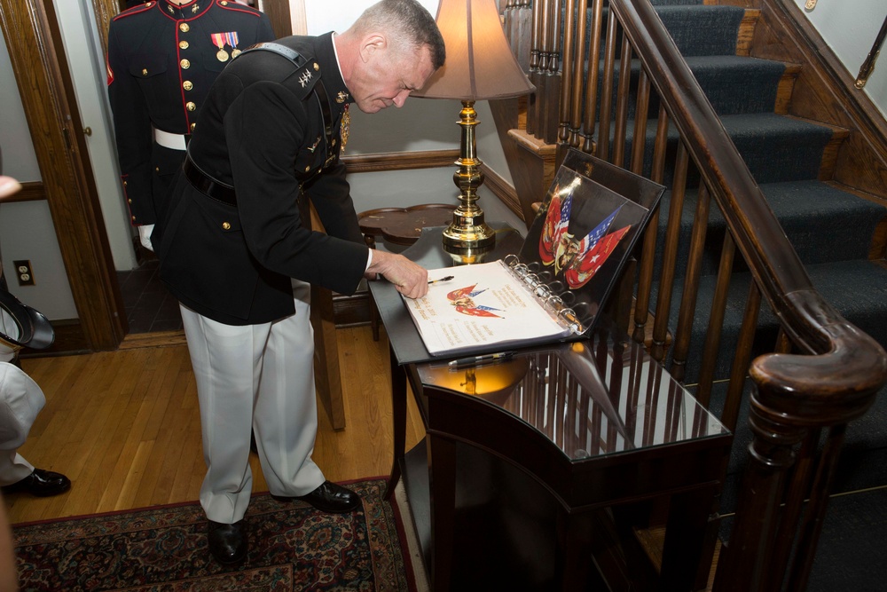 Marine Barracks Washington Evening Parade July 1, 2016