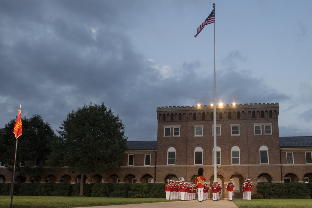 Marine Barracks Washington Evening Parade July 1, 2016