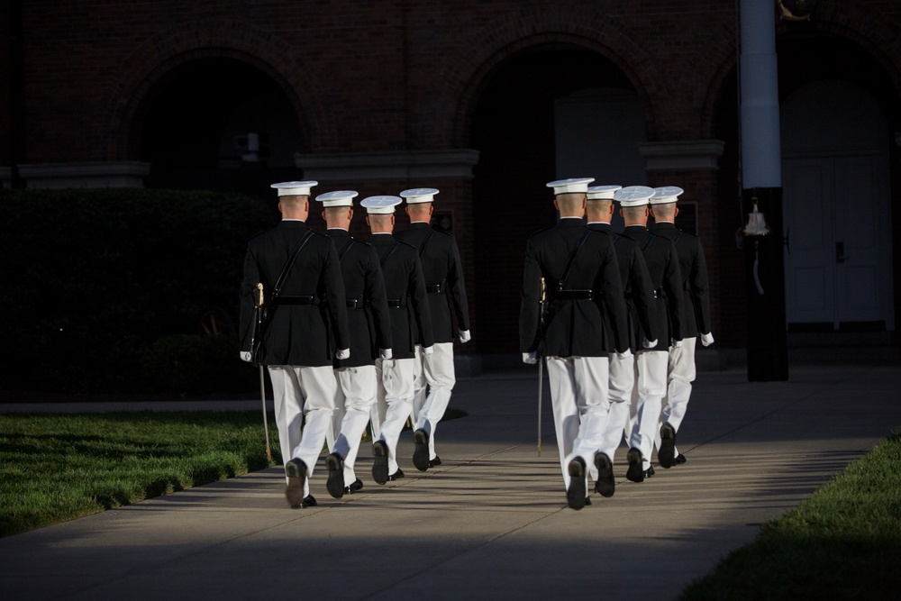 Marine Barracks Washington Evening Parade July 1, 2016