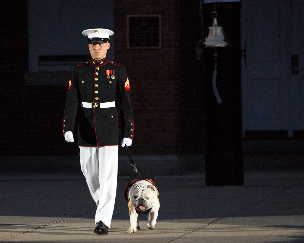 Marine Barracks Washington Evening Parade July 1, 2016