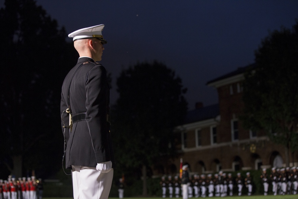 Marine Barracks Washington Evening Parade July 1, 2016