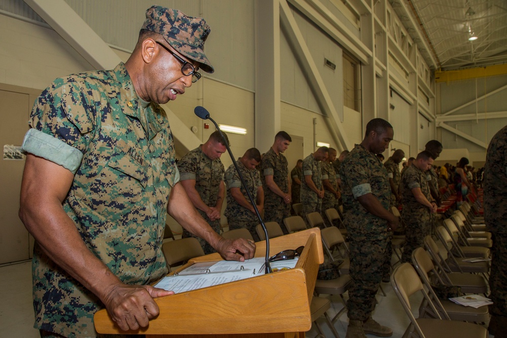 Headquarters and Headquarters Squadron Change of Command