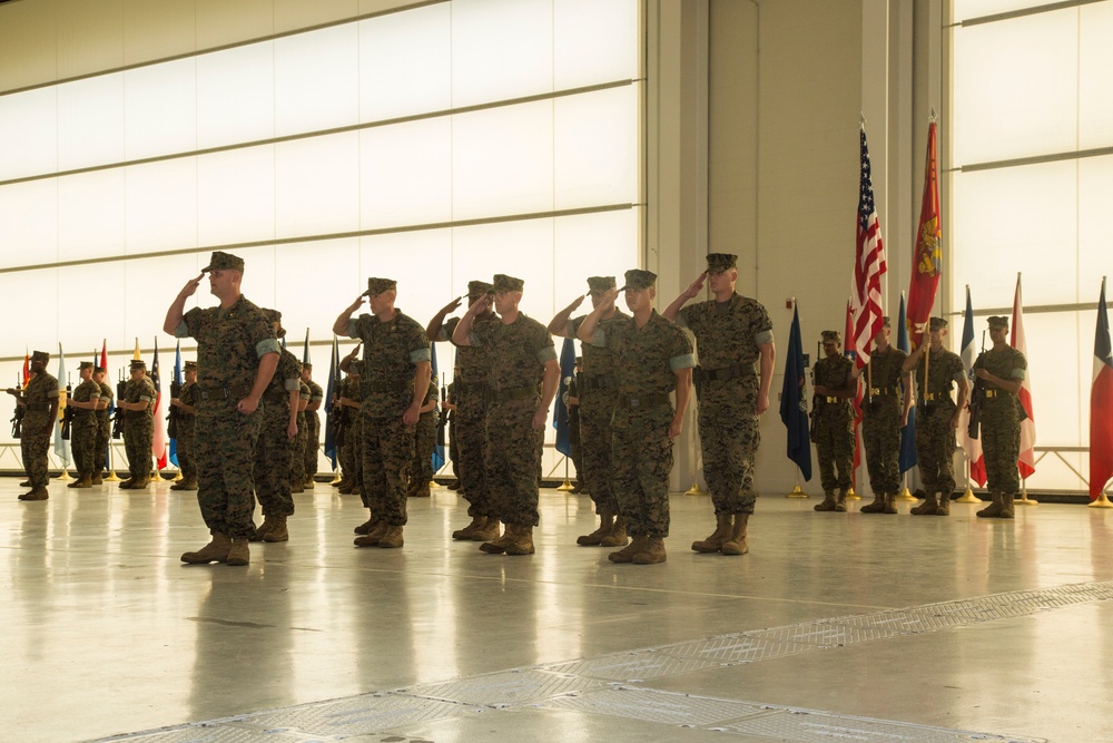 Headquarters and Headquarters Squadron Change of Command