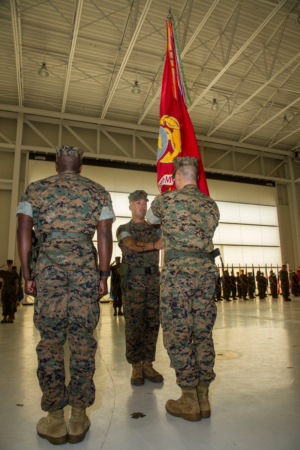 Headquarters and Headquarters Squadron Change of Command