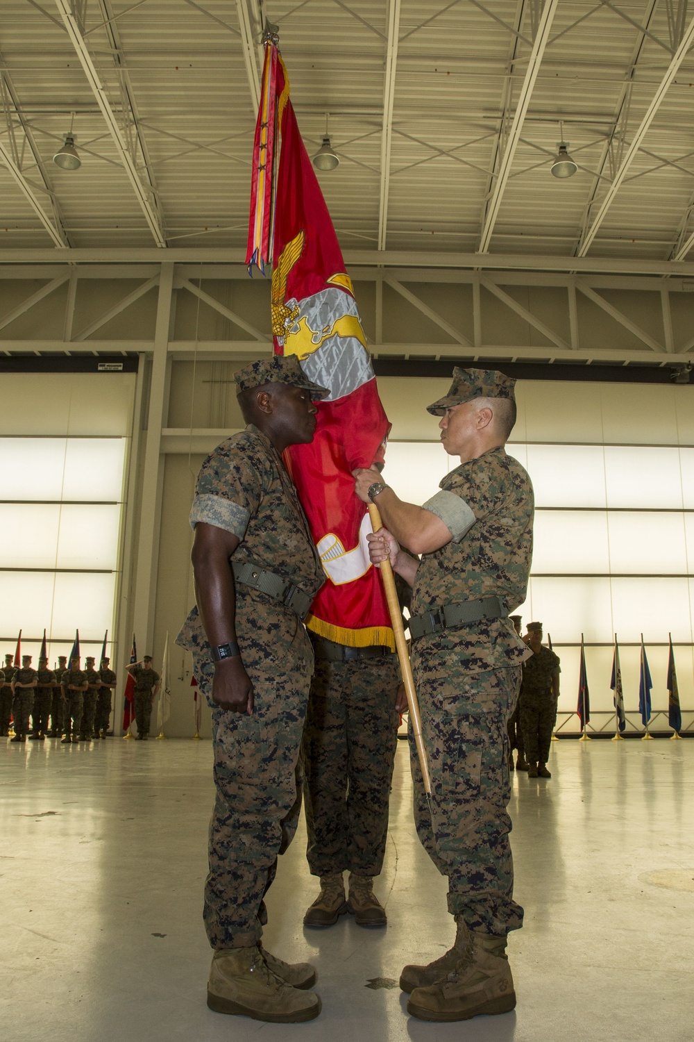 Headquarters and Headquarters Squadron Change of Command