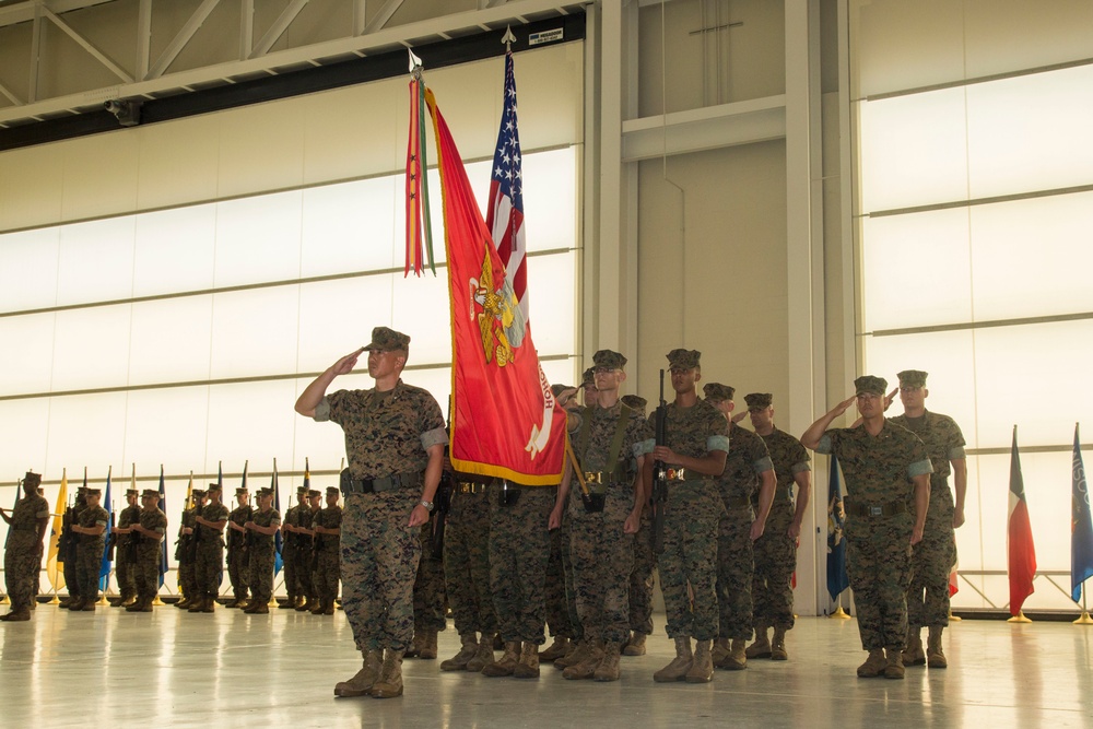Headquarters and Headquarters Squadron Change of Command