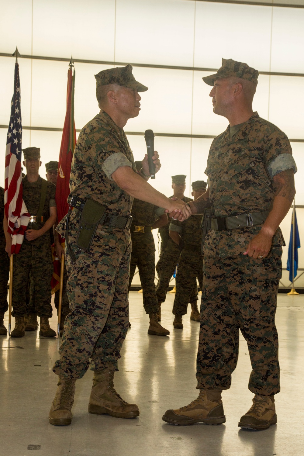 Headquarters and Headquarters Squadron Change of Command