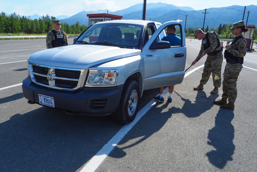 Military police train in Alaska