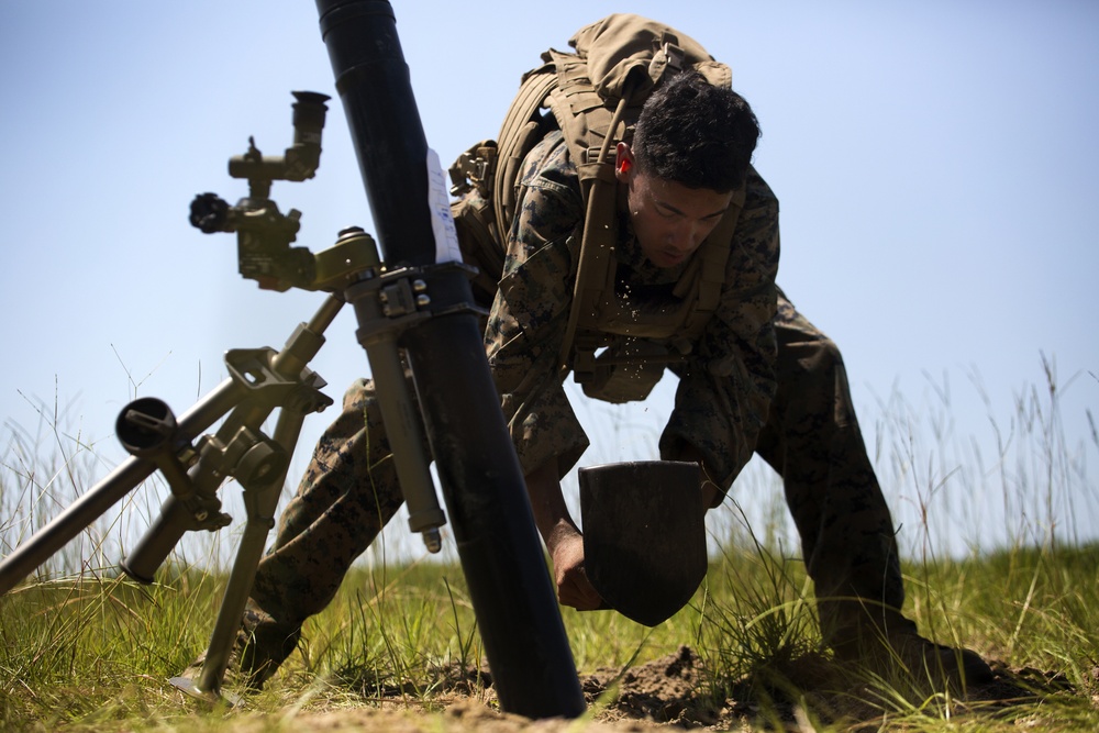 3/6 conducts live mortar range